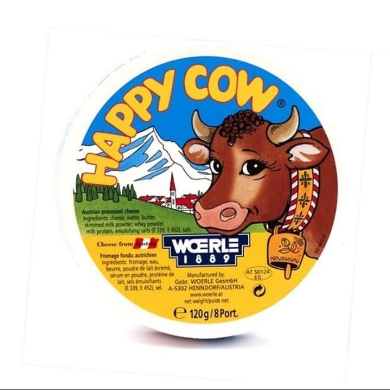 Happy cow Portioned cheese